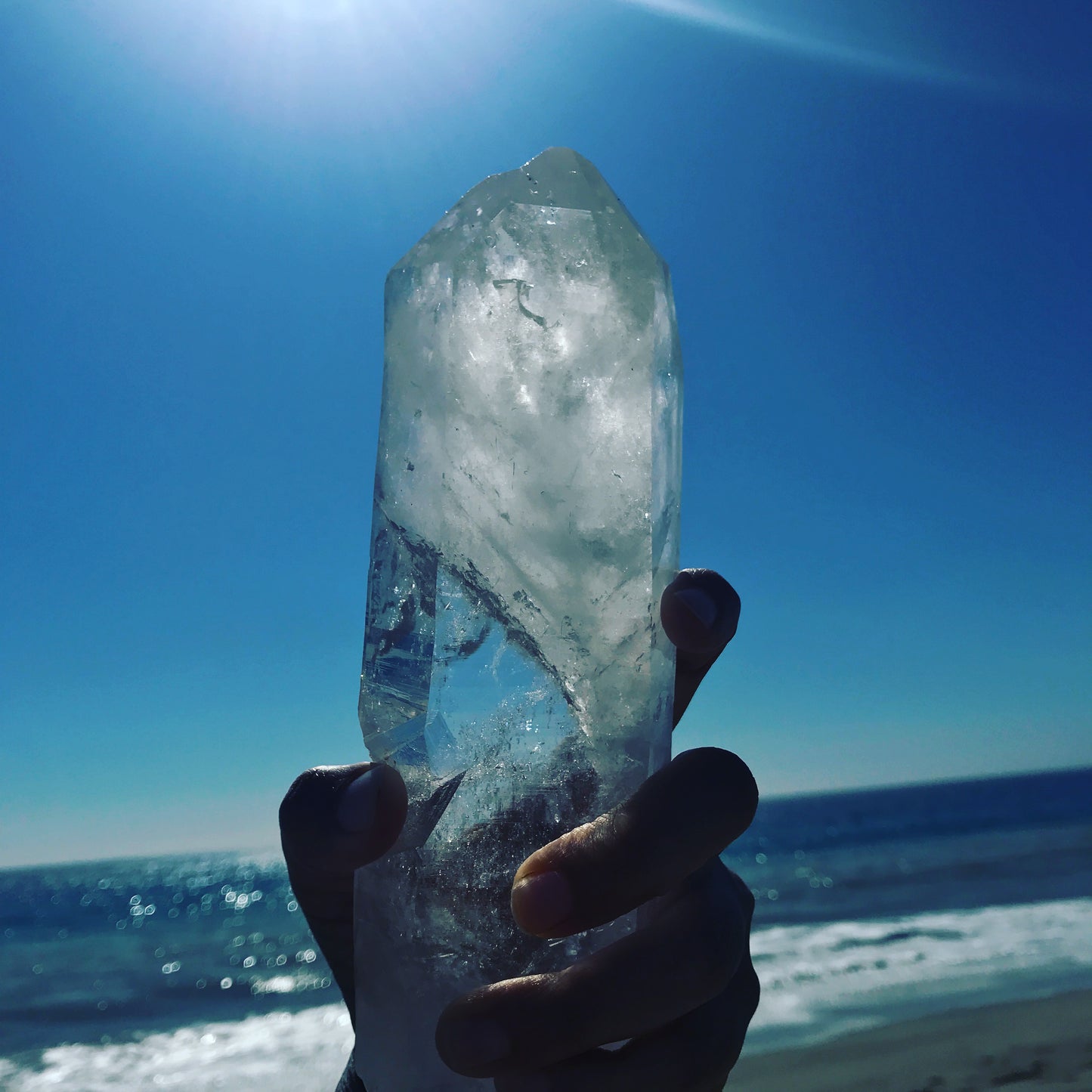 Lemurian Quartz Natural Crystal - Brazil