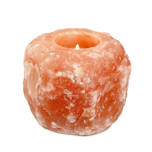 Himalayan Pink Salt Candle Holder